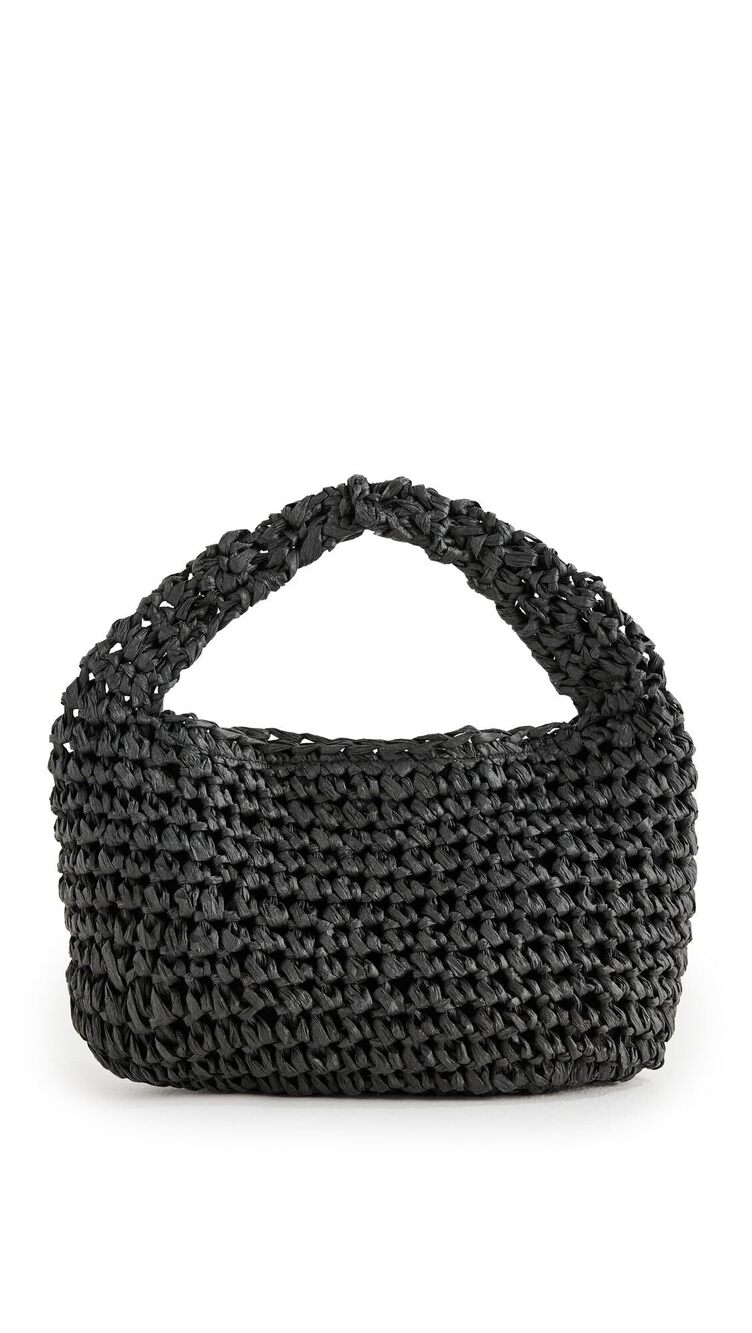 4174 Micro Slouch Bag, Black, One Size